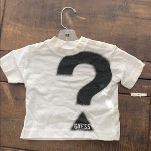 Guess t shirt toddler with side snaps 12 mos